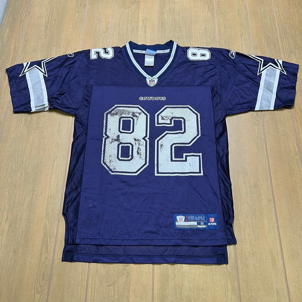 Vintage Dallas Cowboys Football Jersey Mens S Blue NFL Football Jason Witten 82‎